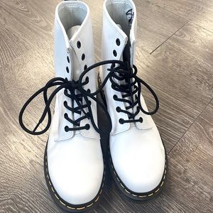 White doc martens